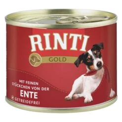 RINTI Gold 12 X 185 G -Günstiges Futter Leine Geschäft 70641 pla finnern rinti gold entenst ckchen 8