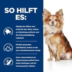 Hill's Prescription Diet T/d Dental Care Mini Mit Huhn -Günstiges Futter Leine Geschäft 70928 hills prescriptiondiet td dentalcare mini trockenfutter hunde huhn hs 04 5