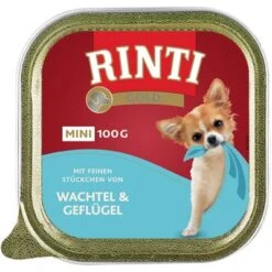 Sparpaket RINTI Gold Mini 48 X 100 G 15 Sparpaket RINTI Gold Mini 48 X 100 G -Günstiges Futter Leine Geschäft 71527 pla rinti gold wachte 5