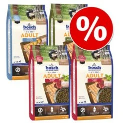 4 X 1 Kg Bosch Adult Im Gemischten Paket Zum Sonderpreis!