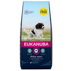3 Kg Gratis! 18 Kg Eukanuba 10 3 Kg Gratis! 18 Kg Eukanuba -Günstiges Futter Leine Geschäft 81023 pla eukanuba activeadultmedium 15 3kg 1