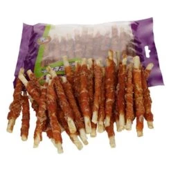Braaaf Roll Sticks Mit Huhn -Günstiges Futter Leine Geschäft 87899 chew express braaaf roll sticks with chicken 12 5cm 1