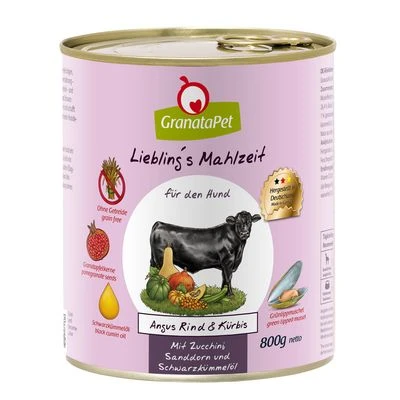 GranataPet Liebling's Mahlzeit Mixpaket 6 X 800 G 4 GranataPet Liebling's Mahlzeit Mixpaket 6 X 800 G – Bild 2