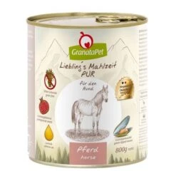 Sparpaket GranataPet Liebling's Mahlzeit 12 X 800 G -Günstiges Futter Leine Geschäft 89125 pla granatapet lieblings mahlzeit pur 800g 6