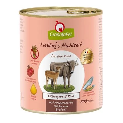 GranataPet Liebling's Mahlzeit Mixpaket 6 X 800 G 14 GranataPet Liebling's Mahlzeit Mixpaket 6 X 800 G – Bild 12