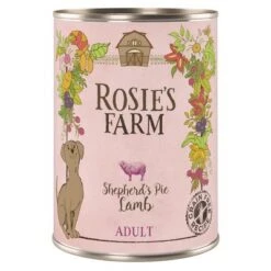Sparpaket Rosie's Farm Adult 24 X 400 G 22 Sparpaket Rosie's Farm Adult 24 X 400 G -Günstiges Futter Leine Geschäft 95788 pla rosie sfarm adult lamb 400g 5