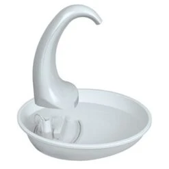 Pioneer Pet Swan Fountain -Günstiges Futter Leine Geschäft 95996 pioneer pet plastik trinkbrunnen swan hs 02 3