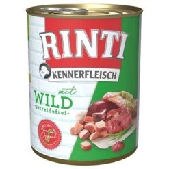 Sparpaket RINTI Kennerfleisch 24 X 800g 23 Sparpaket RINTI Kennerfleisch 24 X 800g -Günstiges Futter Leine Geschäft 98724 pla bilder rinti kennerfleisch wild 800g hs 01 0