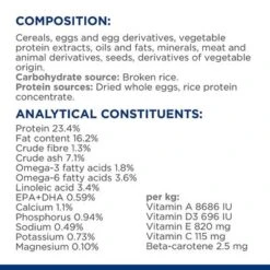 Hill's Prescription Diet Derm Complete Puppyneu -Günstiges Futter Leine Geschäft atf 607779 ingredient panel 9