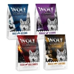 Wolf Of Wilderness Adult Mix - Getreidefrei -Günstiges Futter Leine Geschäft elements mix 0