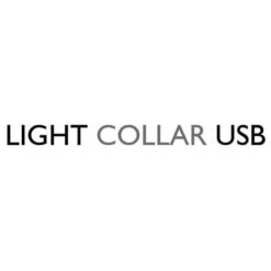 Eyenimal LED-Leuchthalsband - Blau -Günstiges Futter Leine Geschäft eyenimal leuchthalsband usb logo hs 02 7