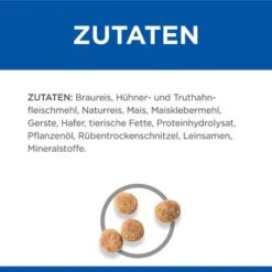 Hill's Science Plan Adult 1+ Sensitive Stomach & Skin Small & Mini Mit Huhn -Günstiges Futter Leine Geschäft h16557 3 5