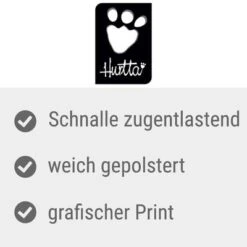 Hurtta Bare Halsband, Coal -Günstiges Futter Leine Geschäft hurtta bare halsband coal usps 3