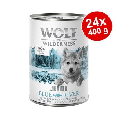 Sparpaket Little Wolf Of Wilderness Junior 24 X 400 G - Duo-Protein 3 Sparpaket Little Wolf Of Wilderness Junior 24 X 400 G - Duo-Protein