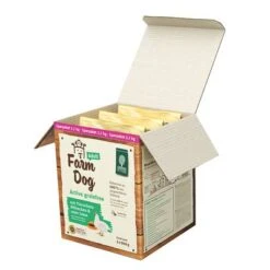 Green Petfood FarmDog Active Grainfree -Günstiges Futter Leine Geschäft karton farmdog active grainfree 3x900g 7