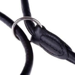 HUNTER Hundeleine Round & Soft Elk Schwarz -Günstiges Futter Leine Geschäft lederleinen 14 3