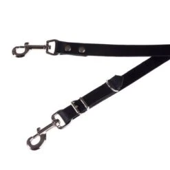 Heim Führleine, Genietet, Schwarz -Günstiges Futter Leine Geschäft lederleinen 34 2