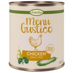 Lukullus Menu Gustico - Huhn Mit Brokkoli, Zucchini Und Birne