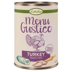 Probiermix Lukullus Menu Gustico -Günstiges Futter Leine Geschäft lukullus menu gustico turkey 400g 1000x1000 1 1