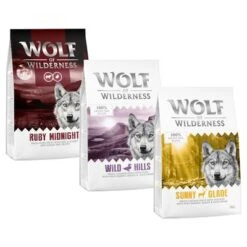 Wolf Of Wilderness Adult Mix - Getreidefrei -Günstiges Futter Leine Geschäft mix 2 trofu 9