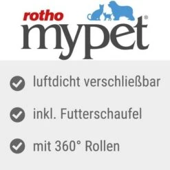 Rotho MyPet Archie Tierfutterbehälter -Günstiges Futter Leine Geschäft mypetmypet archie tierfutterbeh lter usps 1