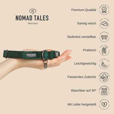 Nomad Tales Blush Halsband, Rosé 4 Nomad Tales Blush Halsband, Rosé – Bild 2