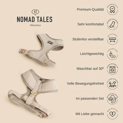 Nomad Tales Calma Geschirr, Ebony 5 Nomad Tales Calma Geschirr, Ebony – Bild 3