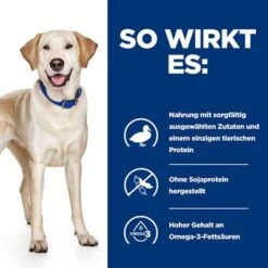 Hill's Prescription Diet D/d Food Sensitivities Mit Ente & Reis -Günstiges Futter Leine Geschäft pd dd dog bk28325m bk31035 how works de 4