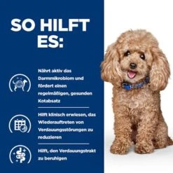 Hill's Prescription Diet Gastrointestinal Biome Mini Mit Huhn -Günstiges Futter Leine Geschäft pd gibiome mini dog bk32325m bk32784 how helps de 3