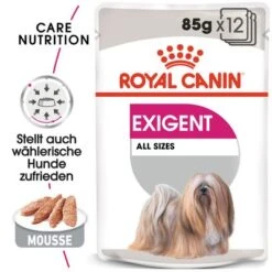 Nassfutter Als Ergänzung Zu Royal Canin Exigent Mini