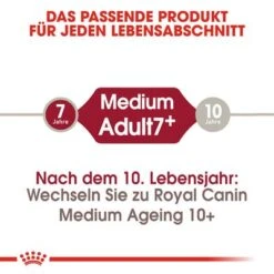 Royal Canin Medium Adult 7+ 12 Royal Canin Medium Adult 7+ -Günstiges Futter Leine Geschäft rc shn adultmedium7 cv eretailkit 1 de de 9