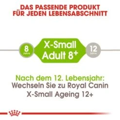 Royal Canin X-Small Adult 8 + 12 Royal Canin X-Small Adult 8 + -Günstiges Futter Leine Geschäft rc shn adultxsmall8 cv eretailkit 1 de de 3