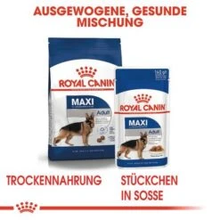 Royal Canin Maxi Adult 14 Royal Canin Maxi Adult -Günstiges Futter Leine Geschäft rc shn wet maxiadult cv eretailkit 4 de de 5