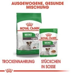 Royal Canin Mini Ageing 12 + In Soße 12 Royal Canin Mini Ageing 12 + In Soße -Günstiges Futter Leine Geschäft rc shn wet miniageing cv eretailkit 4 de de 1