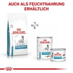 Royal Canin Veterinary Canine Hypoallergenic -Günstiges Futter Leine Geschäft rc vet dry doghypo cv eretailkit 6 de de 1