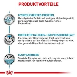 Royal Canin Veterinary Canine Hypoallergenic Moderate Calorie -Günstiges Futter Leine Geschäft rc vet dry doghypomc cv eretailkit 3 de de 9