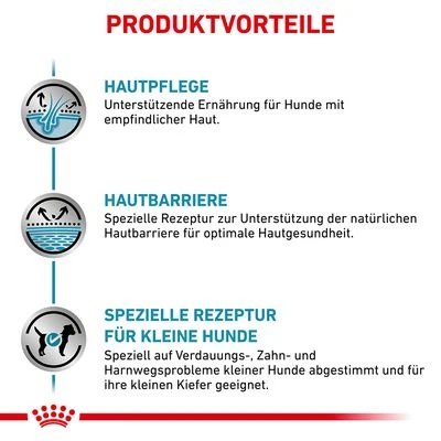 Royal Canin Veterinary Canine Skin Care Small Dog 4 Royal Canin Veterinary Canine Skin Care Small Dog – Bild 2