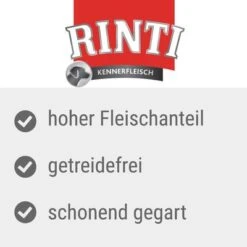 RINTI Kennerfleisch Pouches 10 X 400 G -Günstiges Futter Leine Geschäft rinti kennerfleisch pouches 10x400g benefits 4 1
