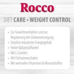 Rocco Diet Care Weight Control Huhn Mit Kartoffel 800 Gneu -Günstiges Futter Leine Geschäft rocco dietcare benefits weightcontrol 1000x1000 de 1