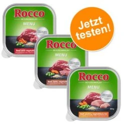 Rocco Probiermix 9 X 300 G -Günstiges Futter Leine Geschäft rocco men schale mix testen 2