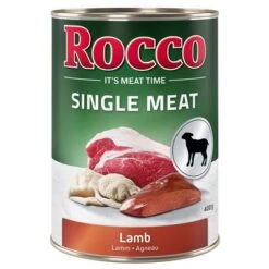 Sparpaket Rocco Single Meat 24 X 400 G 13 Sparpaket Rocco Single Meat 24 X 400 G -Günstiges Futter Leine Geschäft rocco nf singlemeat 400g lamb 1000x1000 2 1
