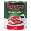 Rocco Single Meat 6 X 800 G -Günstiges Futter Leine Geschäft rocco nf singlemeat 800g beef 1000x1000 6 2