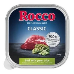 Rocco Classic Schale 9 X 300 G -Günstiges Futter Leine Geschäft rocco schalen classic pansen 1000x1000 4 2
