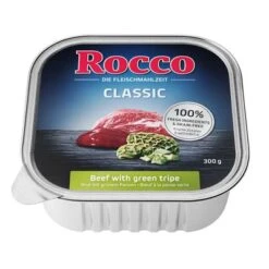 Rocco Classic Schale 9 X 300 G -Günstiges Futter Leine Geschäft rocco schalen classic pansen side 1000x1000 5