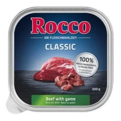 Sparpaket Rocco Classic Schale 27 X 300 G 20 Sparpaket Rocco Classic Schale 27 X 300 G -Günstiges Futter Leine Geschäft rocco schalen classic wild 1000x1000 2