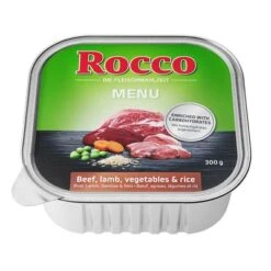 Sparpaket Rocco Menü 27 X 300 G 13 Sparpaket Rocco Menü 27 X 300 G -Günstiges Futter Leine Geschäft rocco schalen menue lamm side 1000x1000 4 1