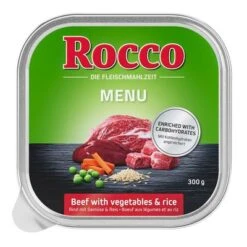 Rocco Probiermix 9 X 300 G -Günstiges Futter Leine Geschäft rocco schalen menue rind 1000x1000 9