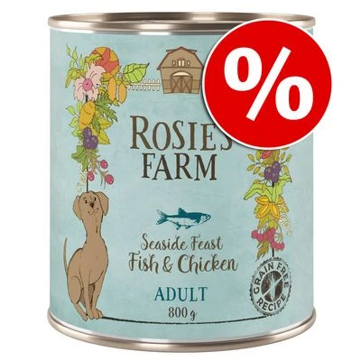 5 +1 Gratis! Rosie's Farm Adult 6 X 800 G 3 5 +1 Gratis! Rosie's Farm Adult 6 X 800 G