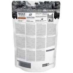 Wolf Of Wilderness "Gusty Woodlands" Rind, Kabeljau & Truthahn -Günstiges Futter Leine Geschäft rz wow barf gusty woodlands back 1000x1000 3