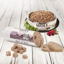 Wolf Of Wilderness Adult 6 X 400 G - Wurst -Günstiges Futter Leine Geschäft sausageboard wild 2